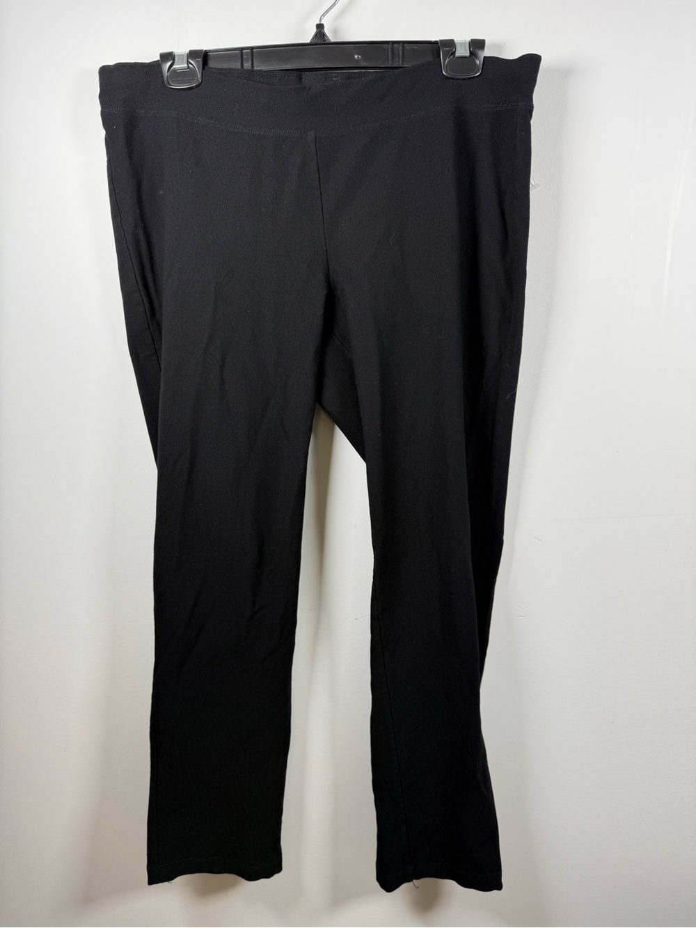 EILEEN FISHER | Black Washable Crepe Stretch Pants Size S